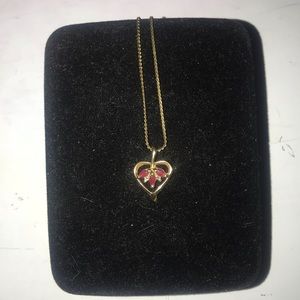 Ruby necklace